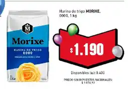 Cooperativa Obrera Morixe harina de trigo 0000 oferta