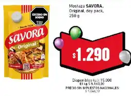 Cooperativa Obrera Savora mostaza original oferta