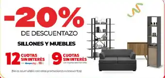 Sillones y muebles