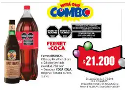 Cooperativa Obrera Fernet + Coca oferta