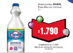 Cooperativa Obrera Ayudin quitamanchas oferta