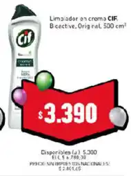 Cooperativa Obrera Cif limpiador en crema oferta