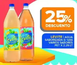 Carrefour Maxi Levite agua saborizada s/ gas varios sabores oferta