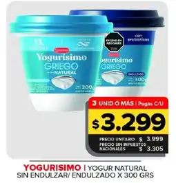 Carrefour Maxi Yogurisimo yogur natural oferta