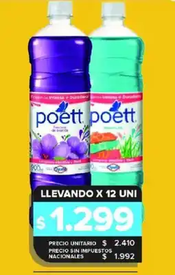 Carrefour Maxi Poett limpiador oferta