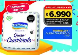 Carrefour Maxi Tremblay queso cuartirolo oferta