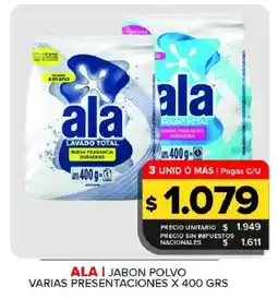Carrefour Maxi Ala jabon polvo oferta