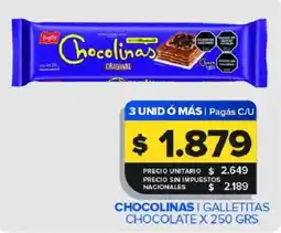 Carrefour Maxi Bingy chocolinas original oferta
