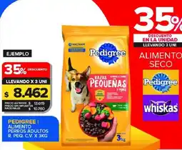 Carrefour Maxi Pedigree alimento adultos r. pequ. c.v. oferta