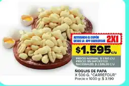 Carrefour Maxi Carrefour ñoquis de papa oferta