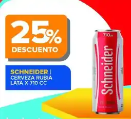 Carrefour Maxi Schneider cerveza rubia oferta