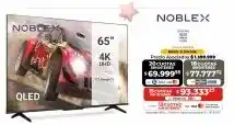 Cooperativa Obrera Noblex tv 65 pulgadas 4k led qled oferta