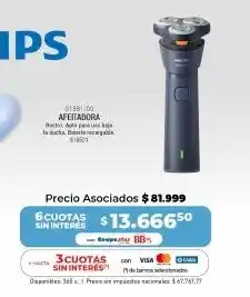 Cooperativa Obrera Philips afeitadora oferta