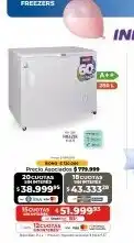 Cooperativa Obrera Inoxidable freezer oferta