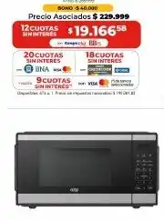 Cooperativa Obrera Bosch horno microondas oferta