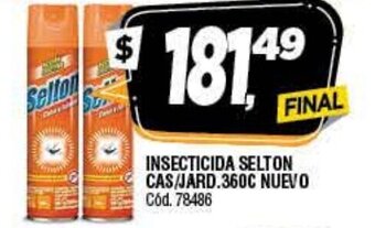 Supermercados Yaguar Insecticida Selton Cas/Jard.360c Nuevo oferta