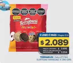 Carrefour Maxi Terrabusi - galletitas surtidas variedad oferta