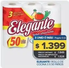 Carrefour Maxi Elegante - rollos de cocina oferta