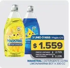 Carrefour Maxi Magistral - detergente ultra limon oferta