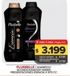 Carrefour Maxi Plusbelle - shampo oferta