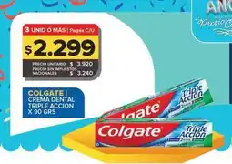 Carrefour Maxi Colgate - crema dental triple accion oferta