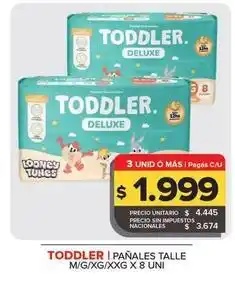Carrefour Maxi Toddler - panales talle oferta