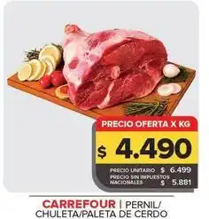 Carrefour Maxi Carrefour - pernil oferta
