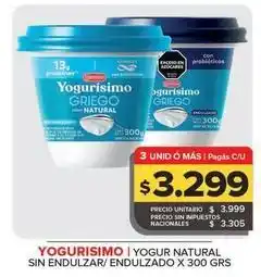 Carrefour Maxi Yogurísimo - yogur natural sin endulzar oferta