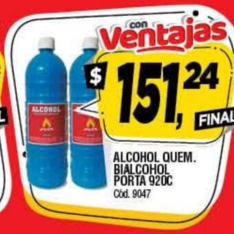 Supermercados Yaguar Alcohol Quem. Bialcohol Porta 920C oferta