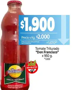 La Anonima Don Francisco tomate triturado oferta