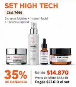 Amodil Set high tech cód. 7999 oferta