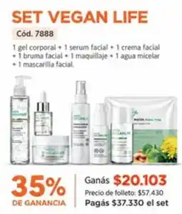 Amodil Set vegan life cód. 7888 oferta