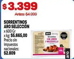 Makro Aro - sorrentinos aro selección oferta