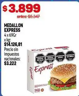 Makro Express - medallon express oferta