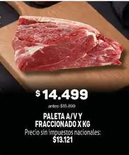 Makro Paleta a/v y fraccionado oferta