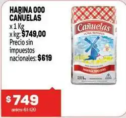Makro Cañuelas - harina 000 oferta