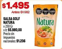 Makro Natura - salsa golf oferta