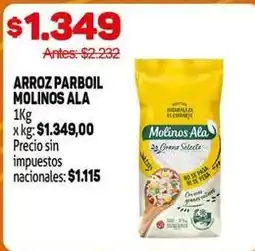 Makro Molinos ala - arroz parboil oferta