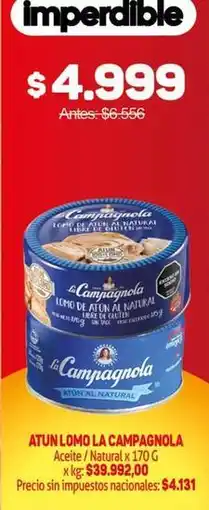 Makro La campagnola - atun lomo oferta