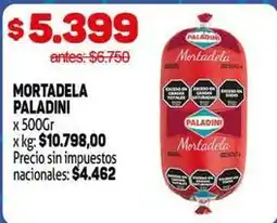 Makro Paladini - mortadela oferta