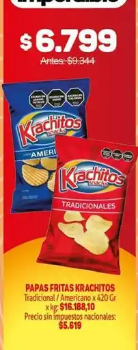Makro Krachitos - papas fritas oferta