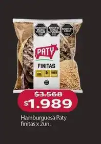 Makro Paty - hamburguesa finitas x 2un oferta