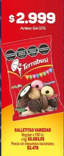 Makro Terrabusi - galletitas variedad oferta