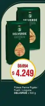 Makro Delverde - fideos penne rigate / fusilli / linguine oferta