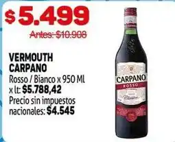 Makro Carpano - vermouth rosso oferta