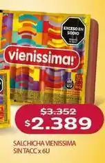 Makro Vienissima - salchicha oferta