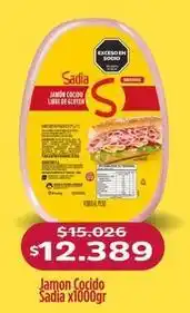 Makro Sadia - jamon cocido libre de gluten oferta