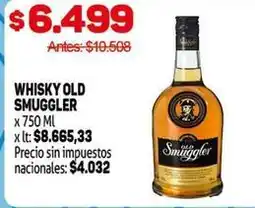 Makro Old smuggler - whisky old smuggler oferta