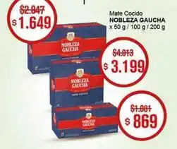 Makro Nobleza gaucha - mate cocido oferta