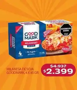 Makro Good mark - milanesa de soja oferta